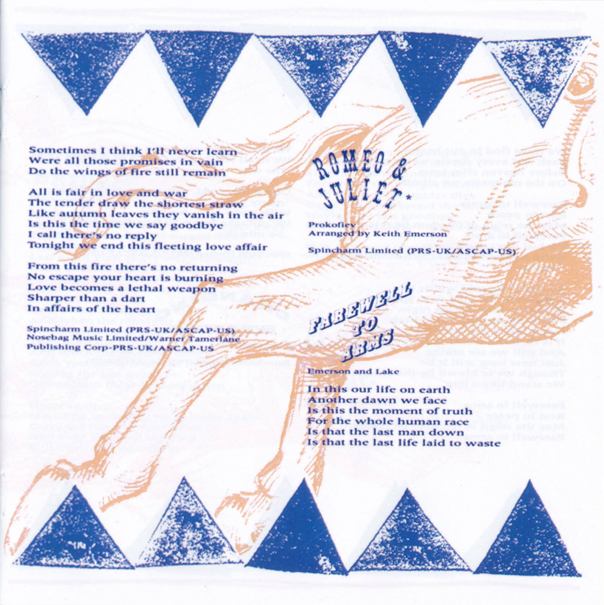 Emerson, Lake and Palmer Black Moon : Booklet04 JPN